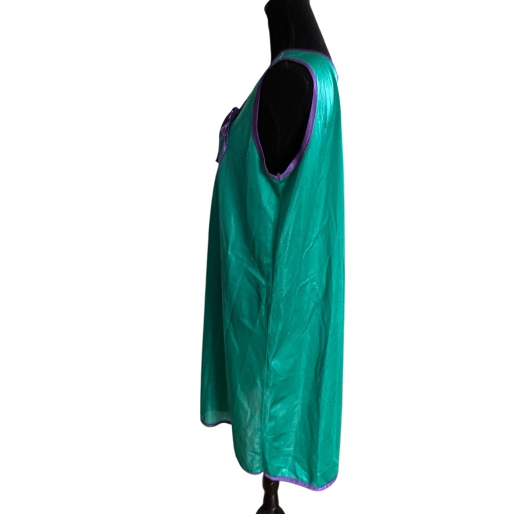 💚💜 2 VINTAGE ANTHONY RICHARDS NIGHTGOWNS! GORGEOUS COLORS! RARE!! - Picture 11 of 16